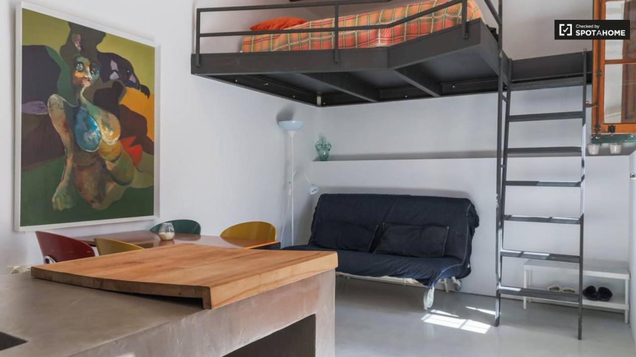 Casita Artista En Bello Edificio Barrio Ruzafa 瓦伦西亚 外观 照片